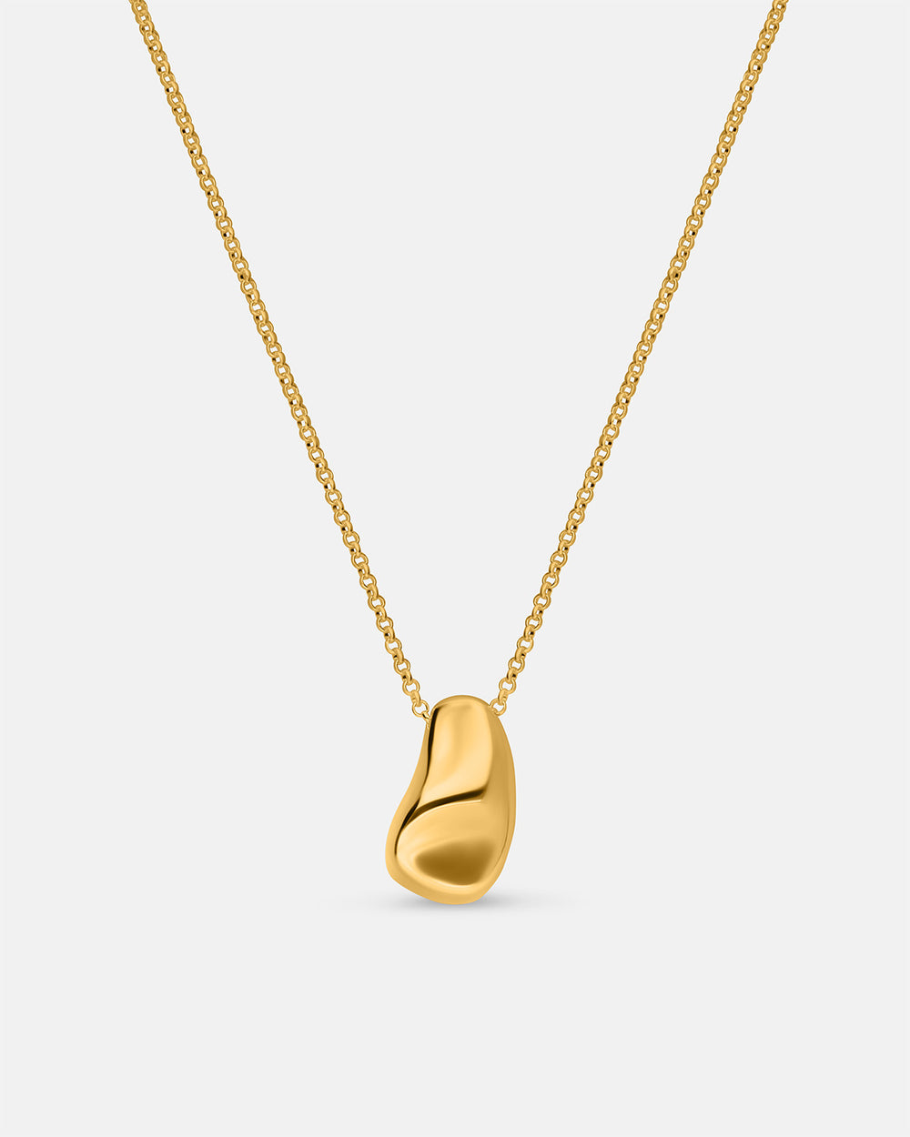 Pedra Pendant Necklace in Gold Vermeil