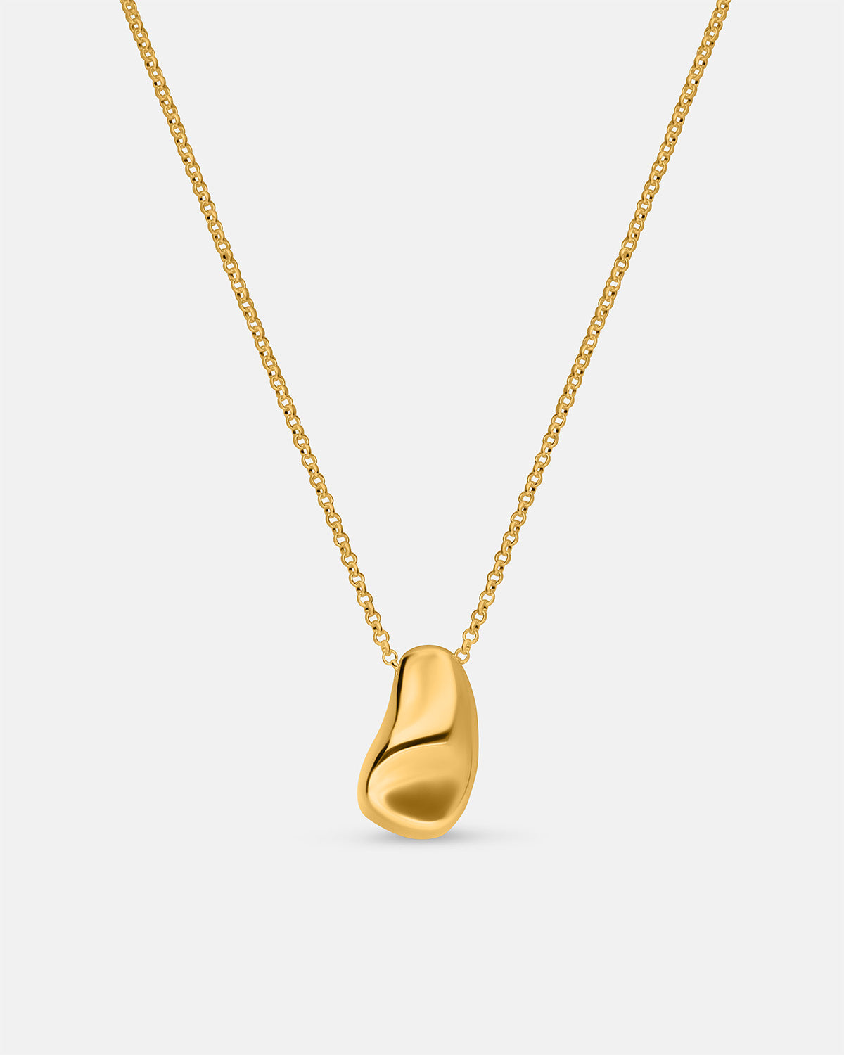 Pedra Pendant Necklace in Gold Vermeil