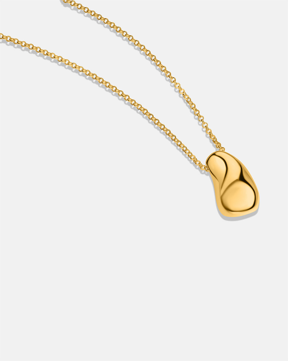 Pedra Pendant Necklace in Gold Vermeil