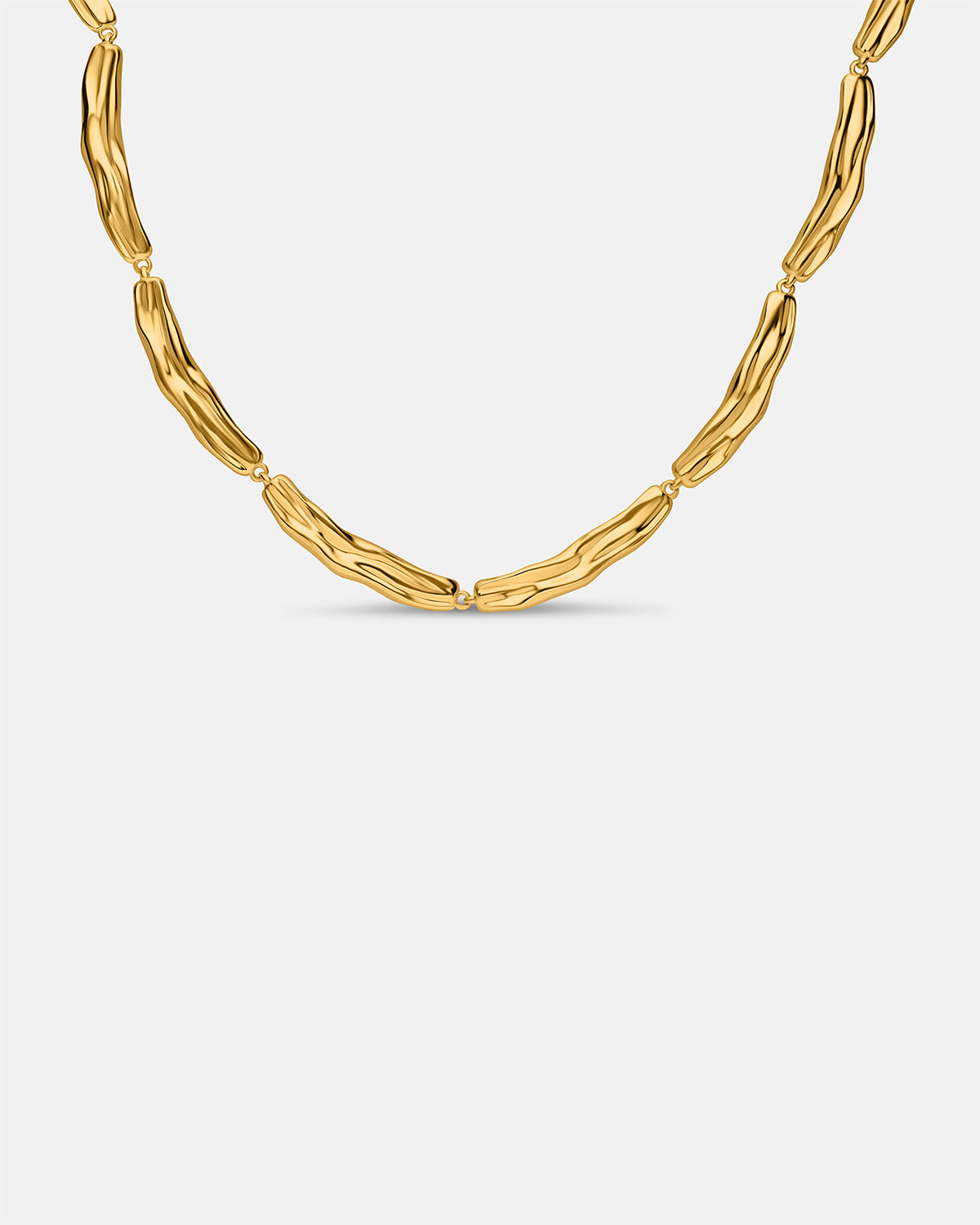 Aurora Collar Necklace in Gold Vermeil