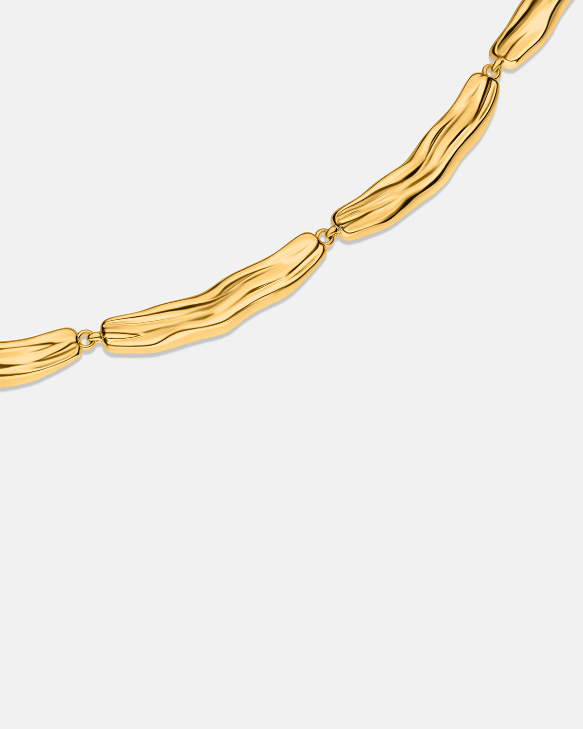 Aurora Collar Necklace in Gold Vermeil