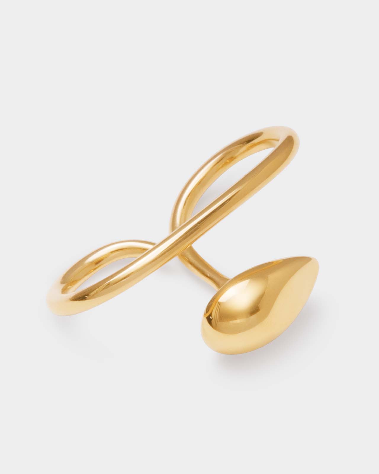 Sense Ring In Gold Vermeil