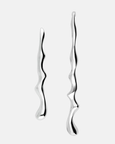 Boucles d'oreilles dépareillées Poem