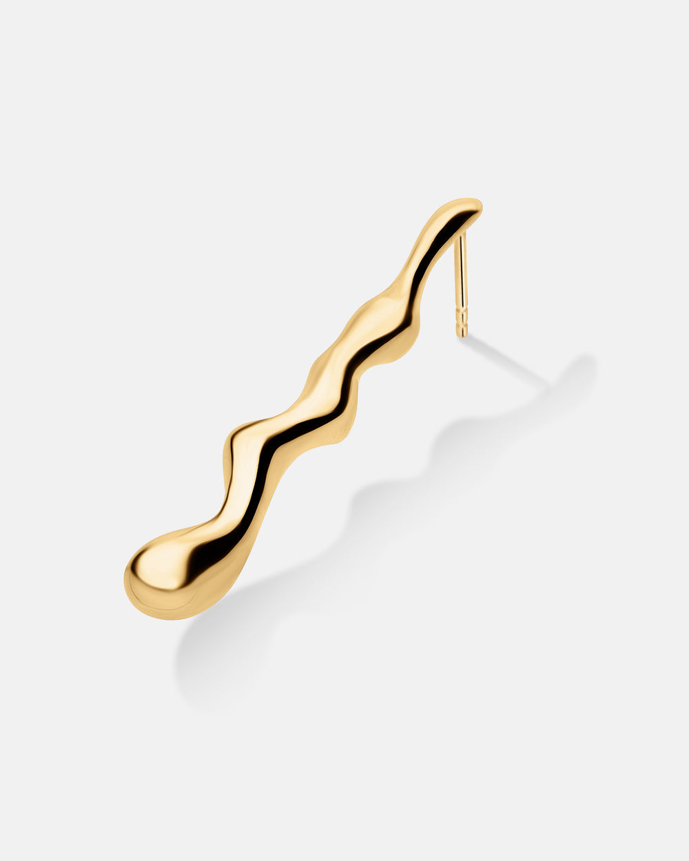 Pendientes Poem en vermeil