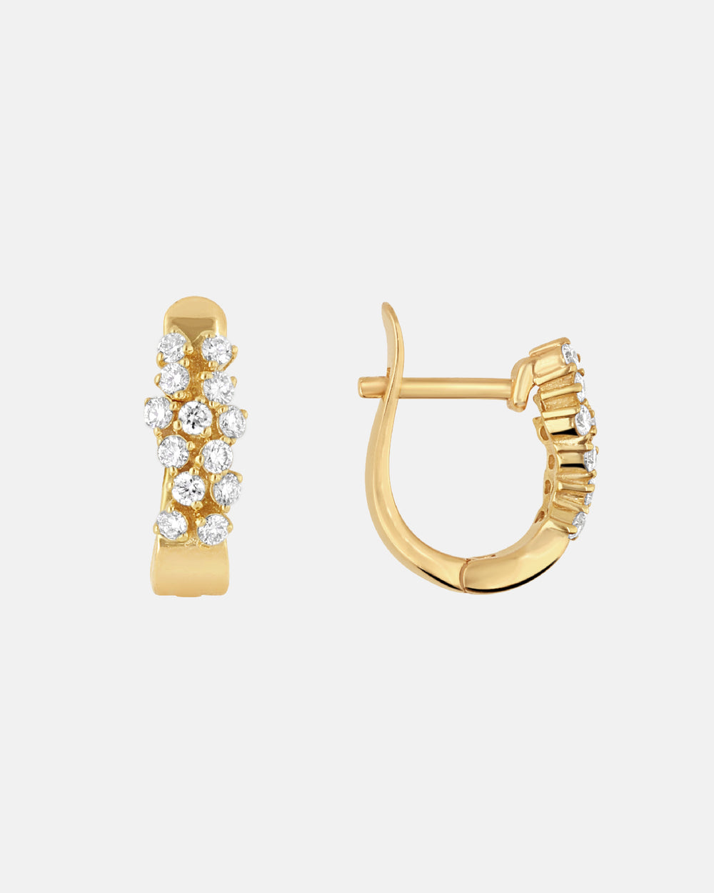 Quiet Intensity Huggie Earrings
