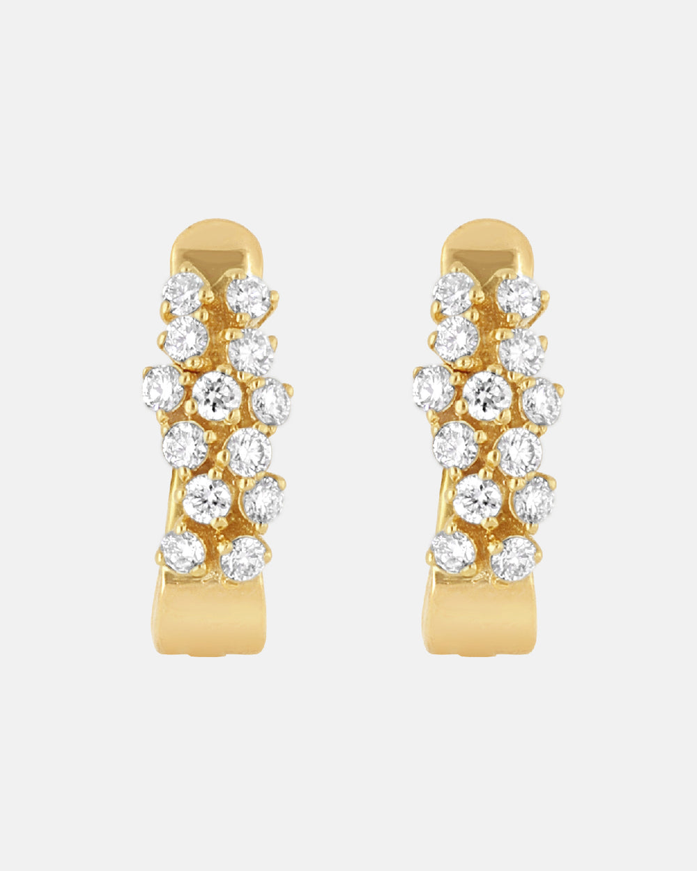 Quiet Intensity Huggie Earrings