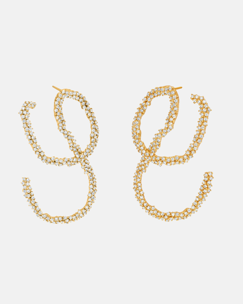 Aino Earrings in 18K Solid Gold