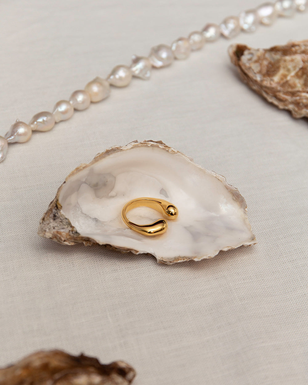 Anillo Hope Open en vermeil