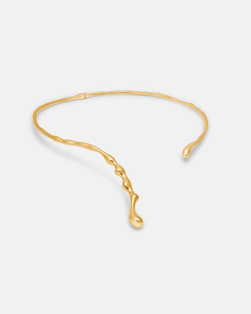 Collier Poem en vermeil