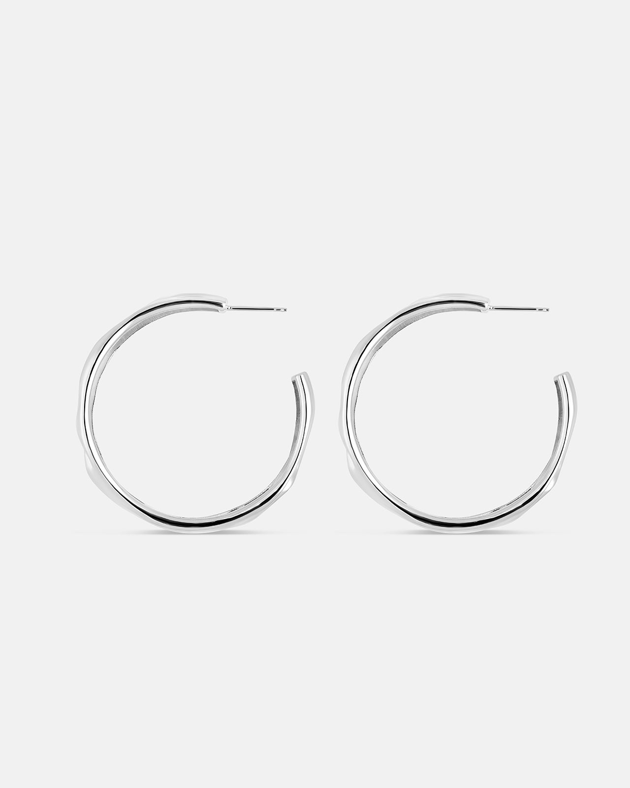 Aurora Large Hoop Earrings – Mara Paris
