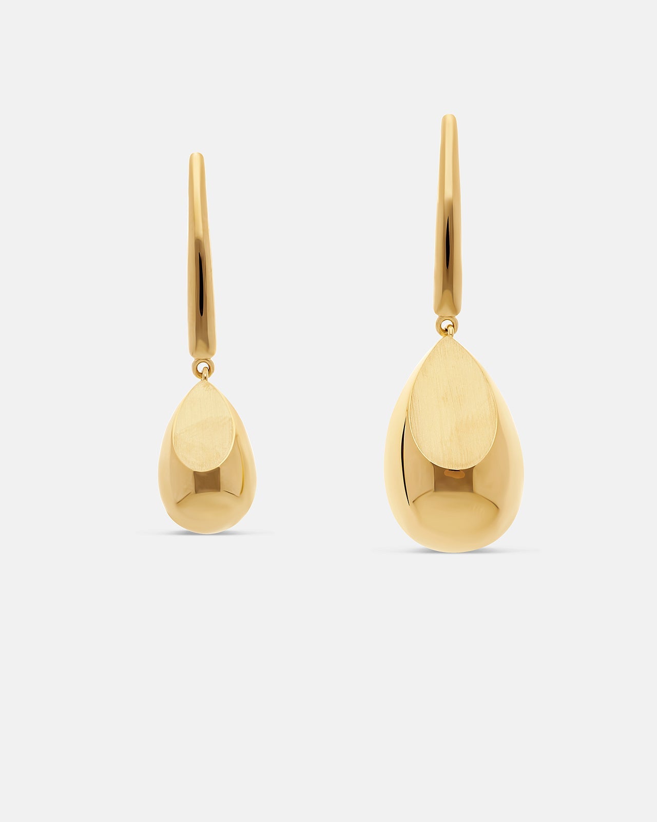 Small Sense Earrings In Gold Vermeil