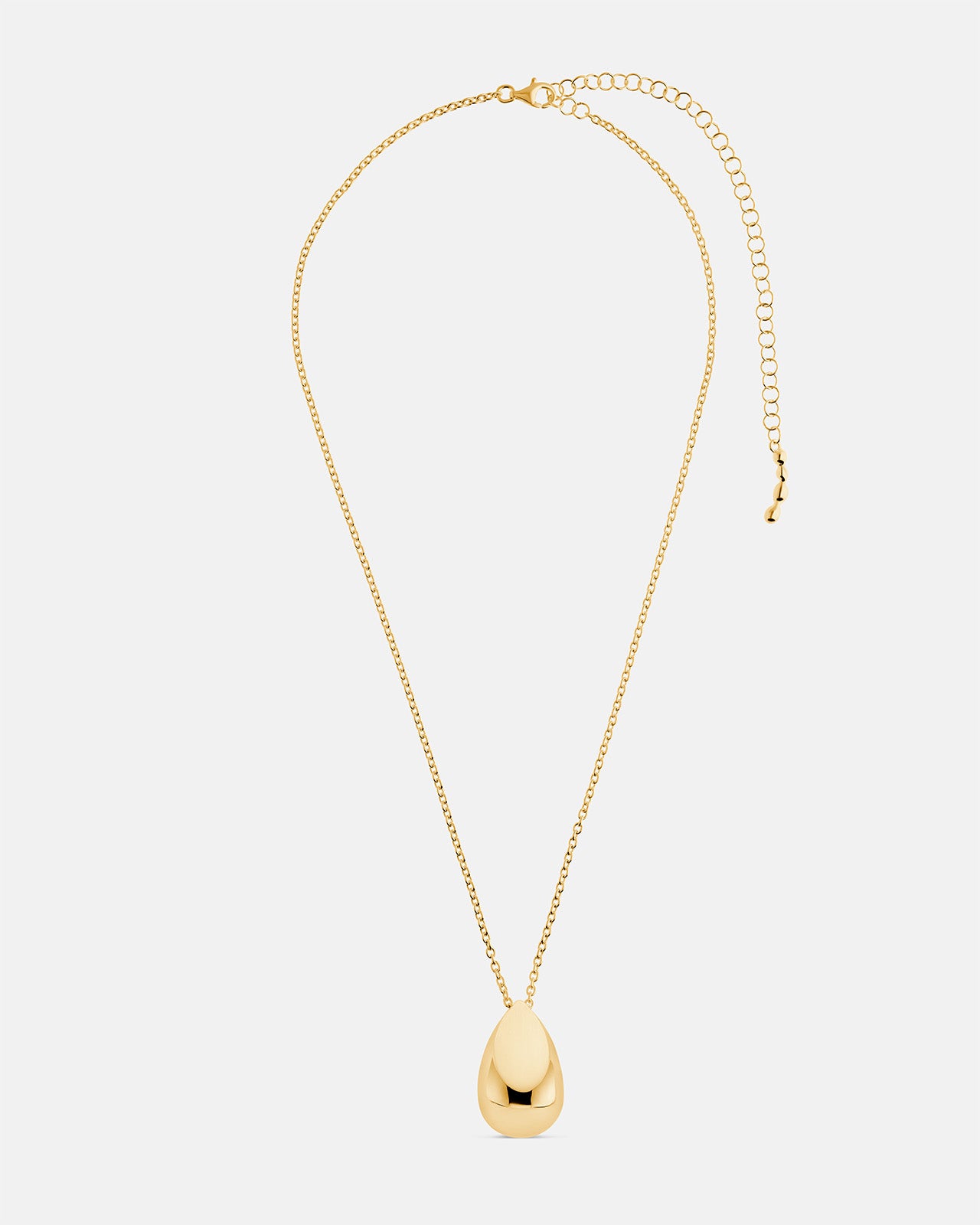 Sense Pendant Necklace In Gold Vermeil