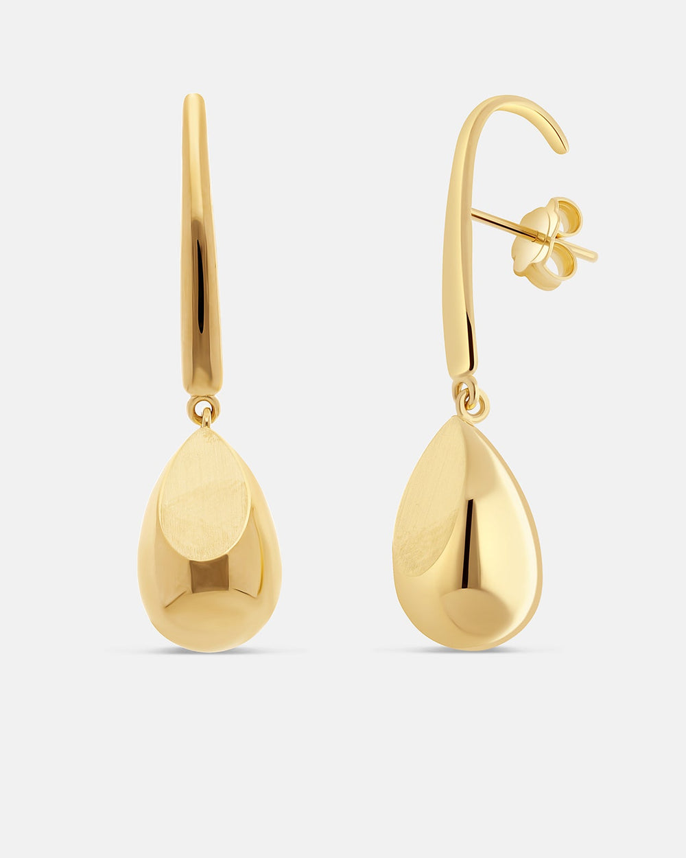 Petites boucles d'oreilles Sense en vermeil