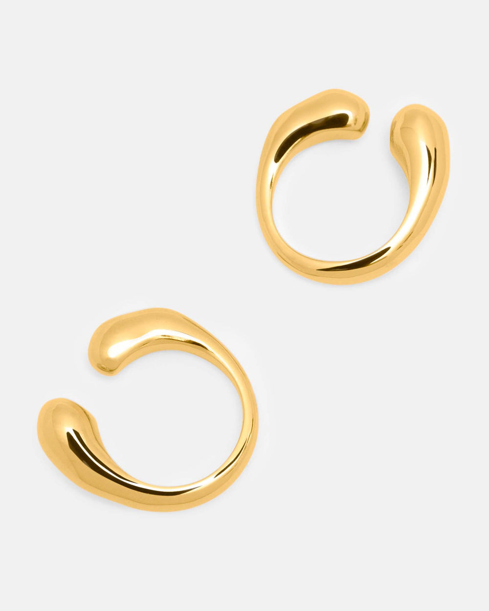 Hope Open Rings Gold Vermeil Set