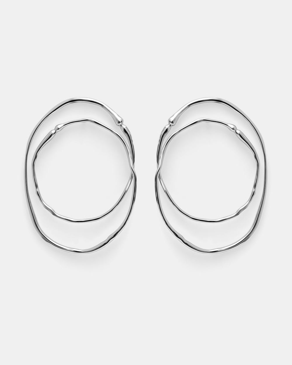 Hope Small Double Hoop Earrings