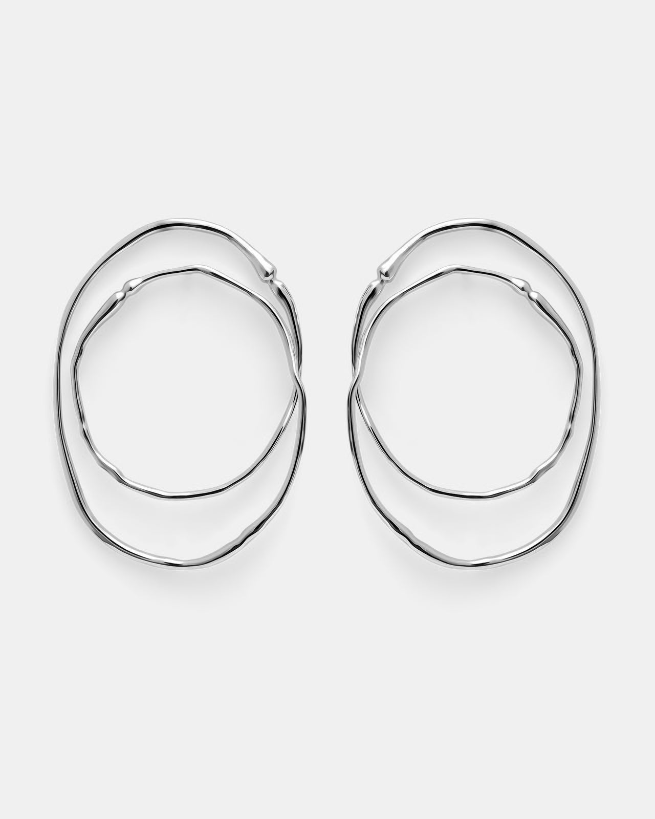 Hope Small Double Hoop Earrings