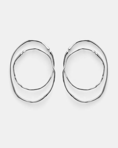 Petites créoles Hope Double Hoop