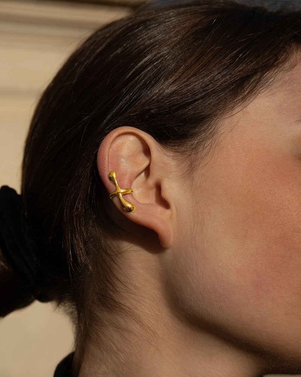 Ear-cuff Sweet Lady en vermeil