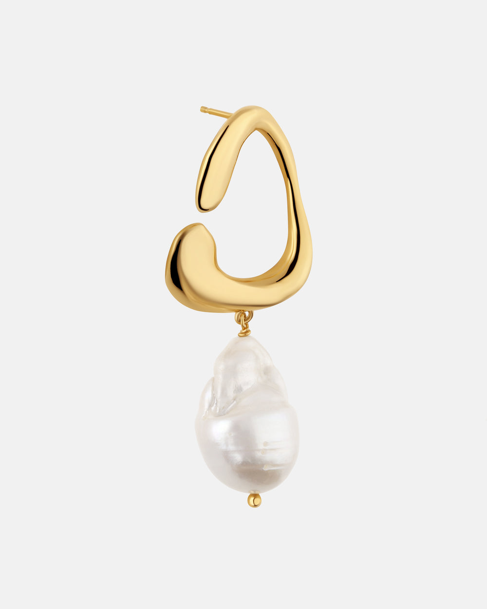 Pendientes Hope Talisman con perlas en vermeil