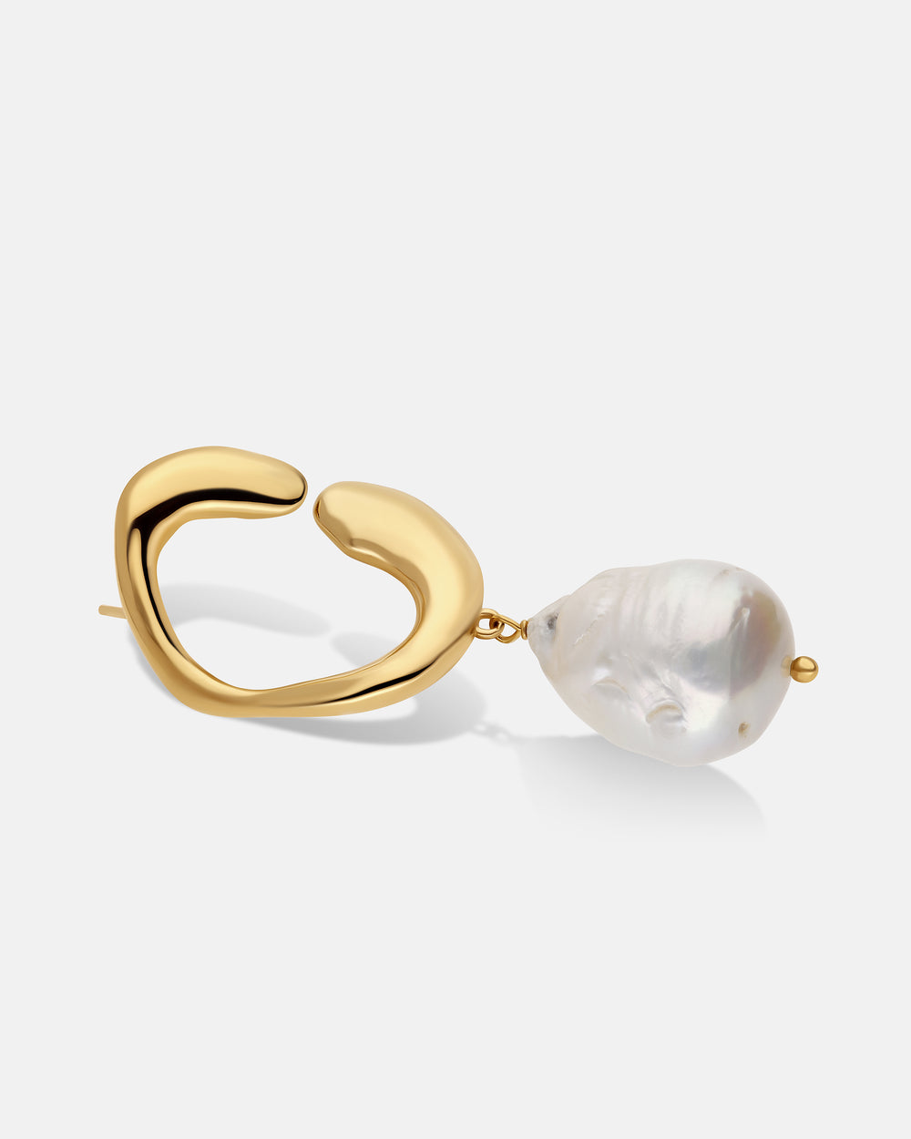 Pendientes Hope Talisman con perlas en vermeil