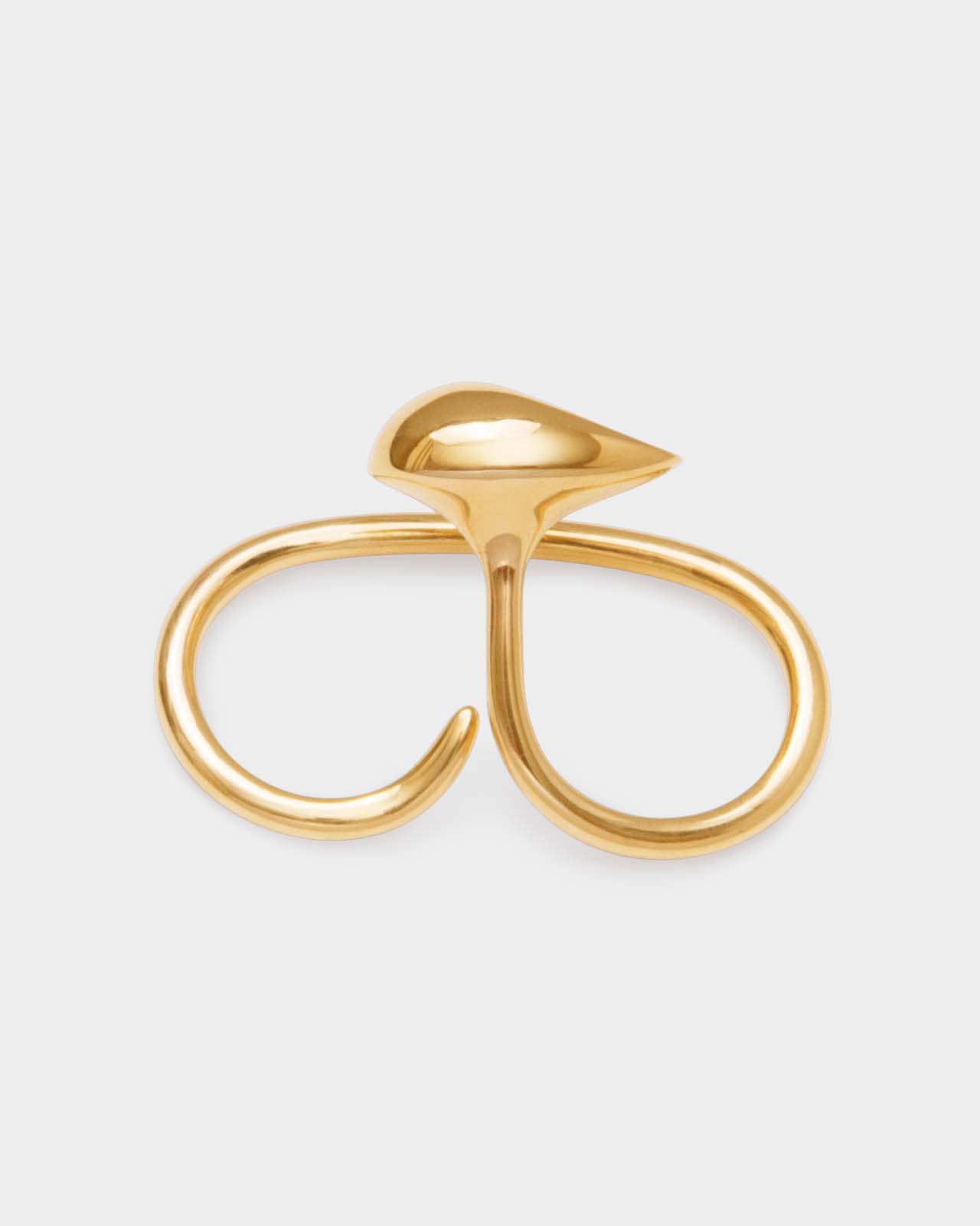 Sense Ring In Gold Vermeil