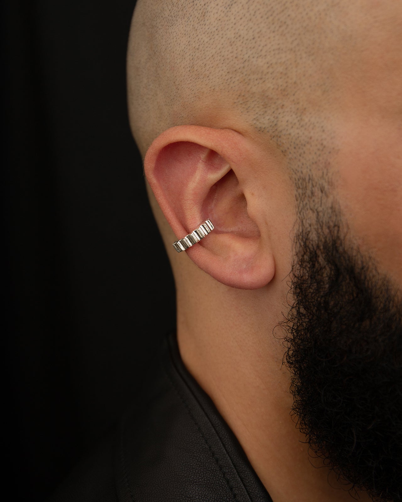 Column Drum Ear Cuff