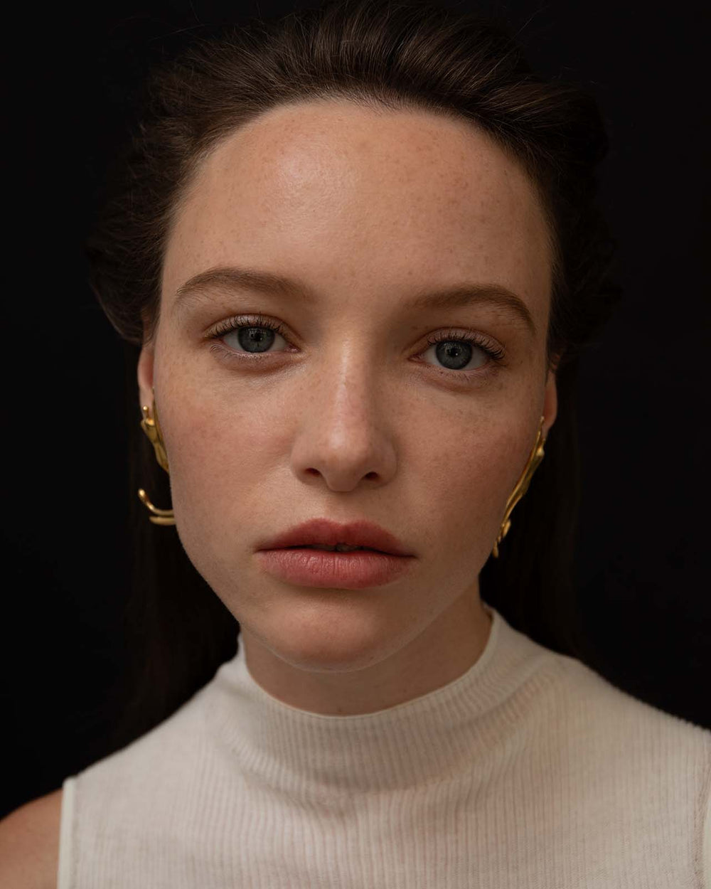 Pendientes Amour en vermeil