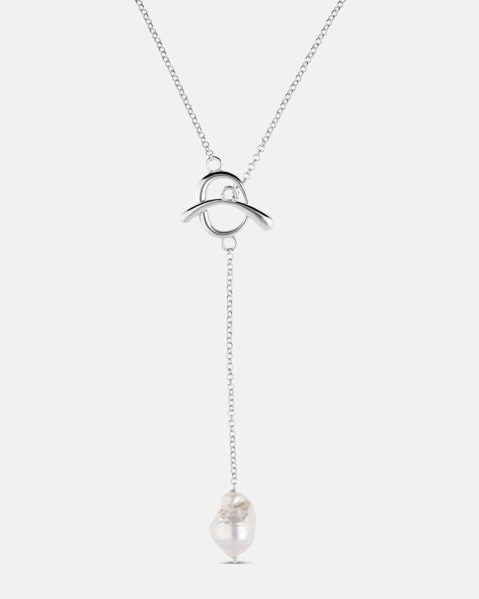 Toggle Chain Talisman Necklace