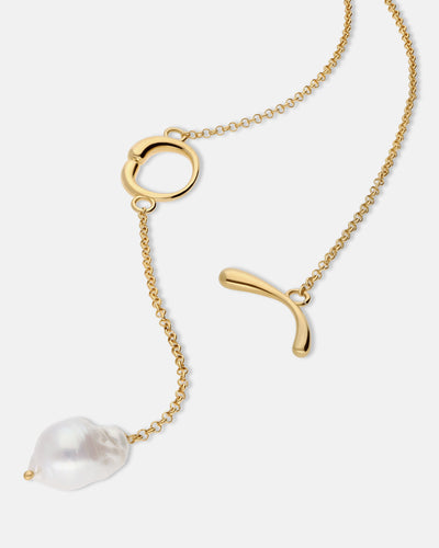 Collier Talisman Chaîne Toggle en vermeil