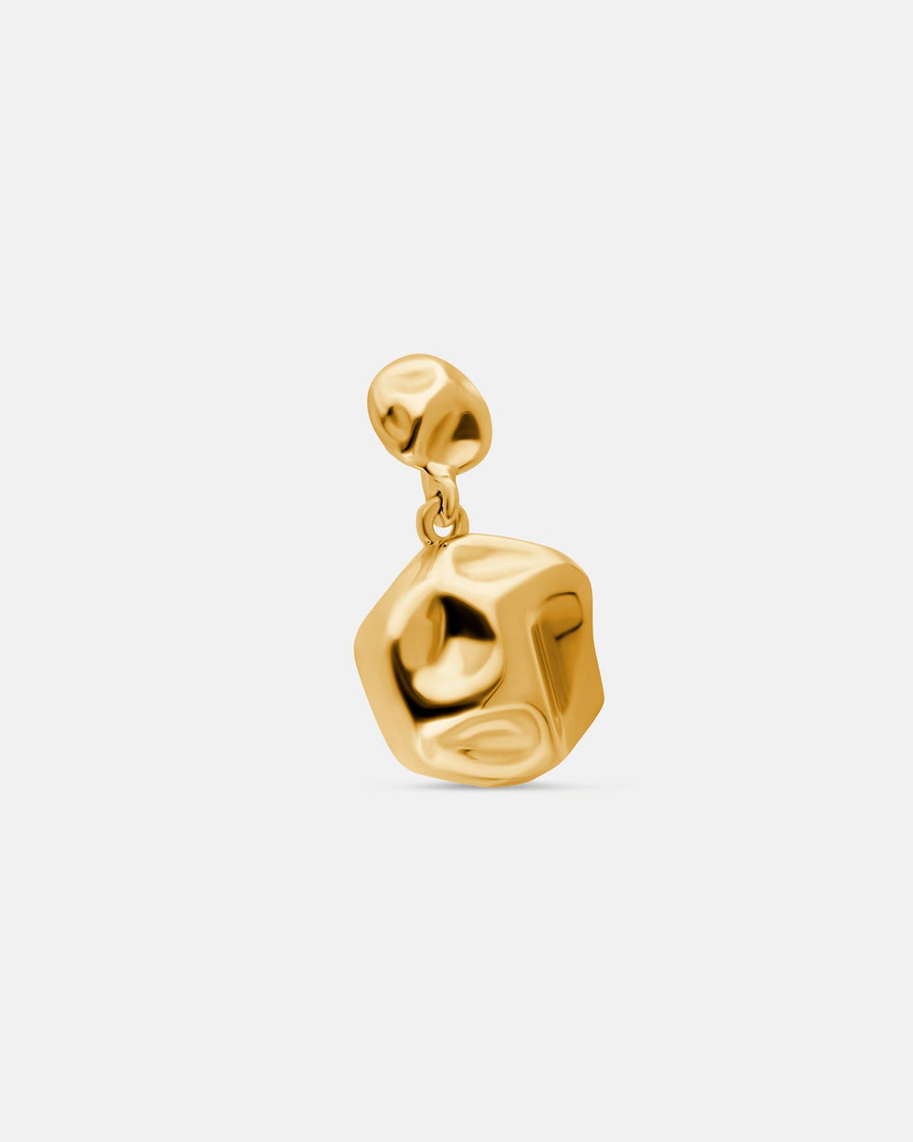 Pendientes Cosmic drop en vermeil