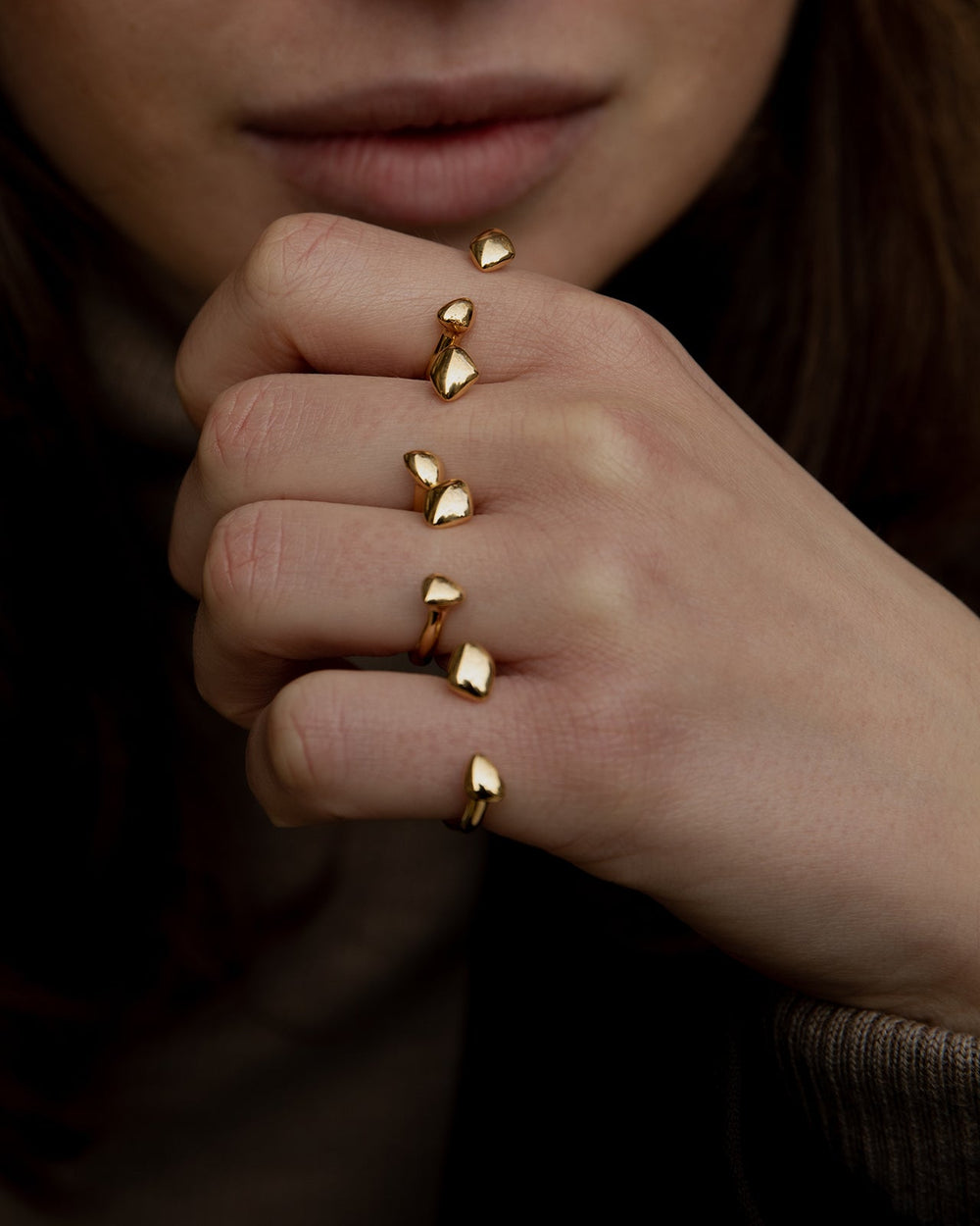 Anillo Dream en vermeil