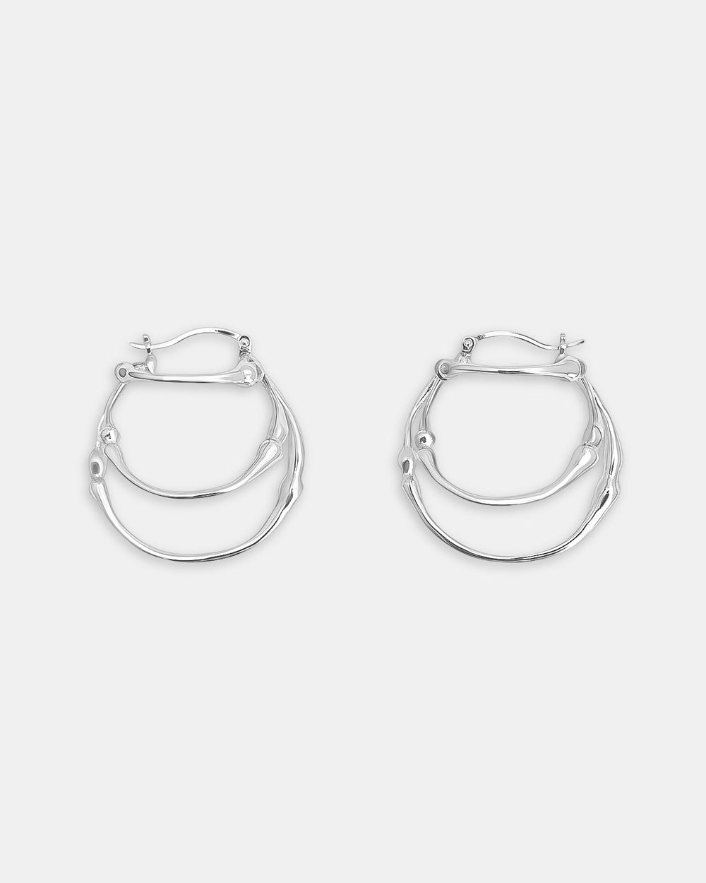 Hope Triple Hoop Earrings