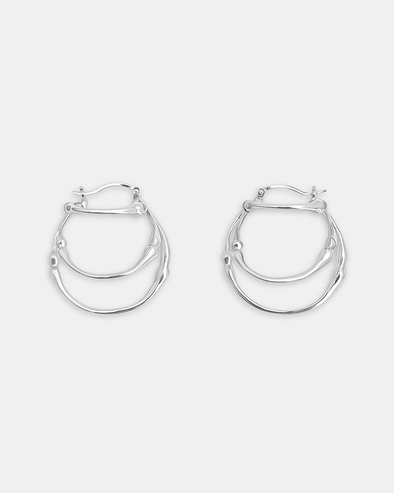 Hope Triple Hoop Earrings