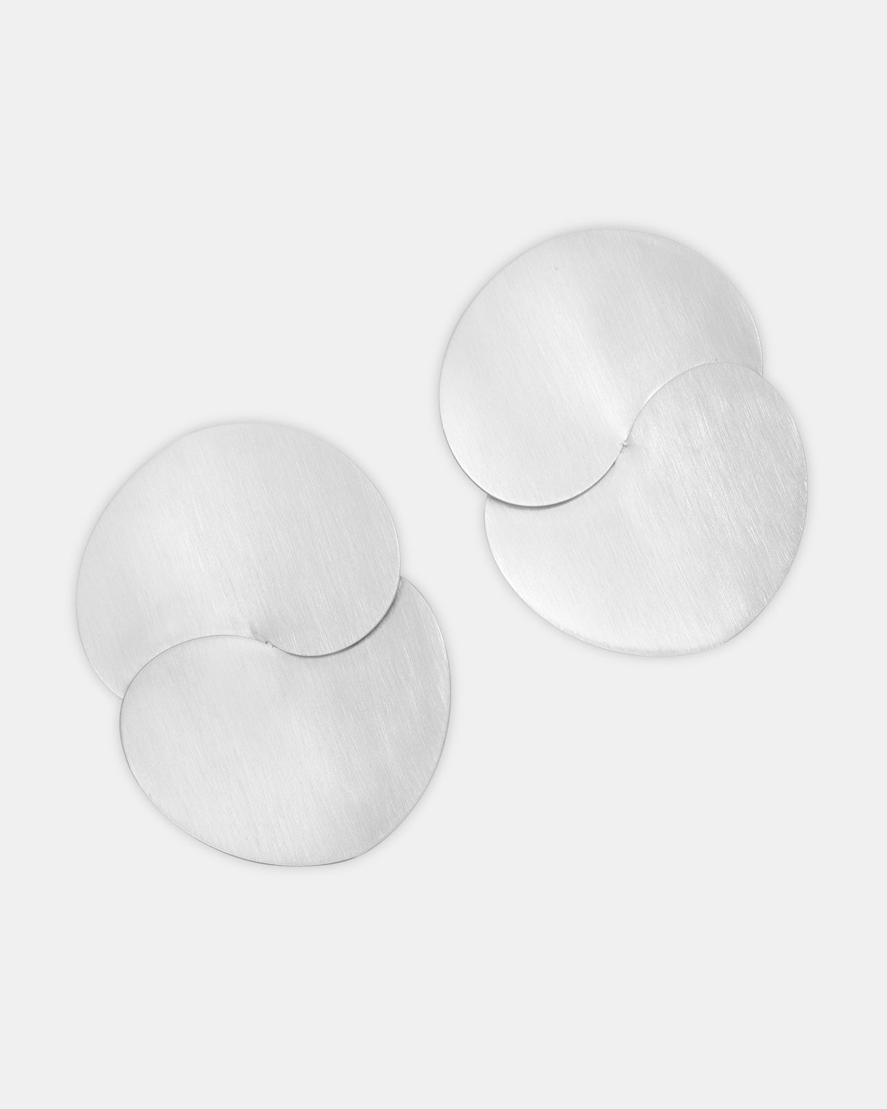 Eucalyptus Earrings, Satin Finish