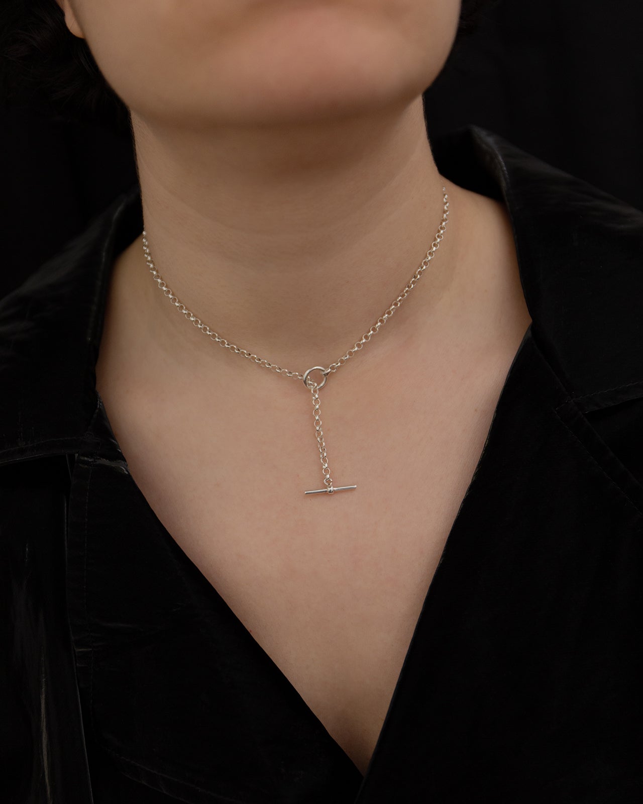 Toggle Clasp Chain Necklace - Main Image