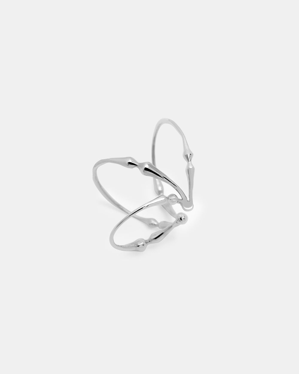 Hope Triple Hoop Ear Cuff