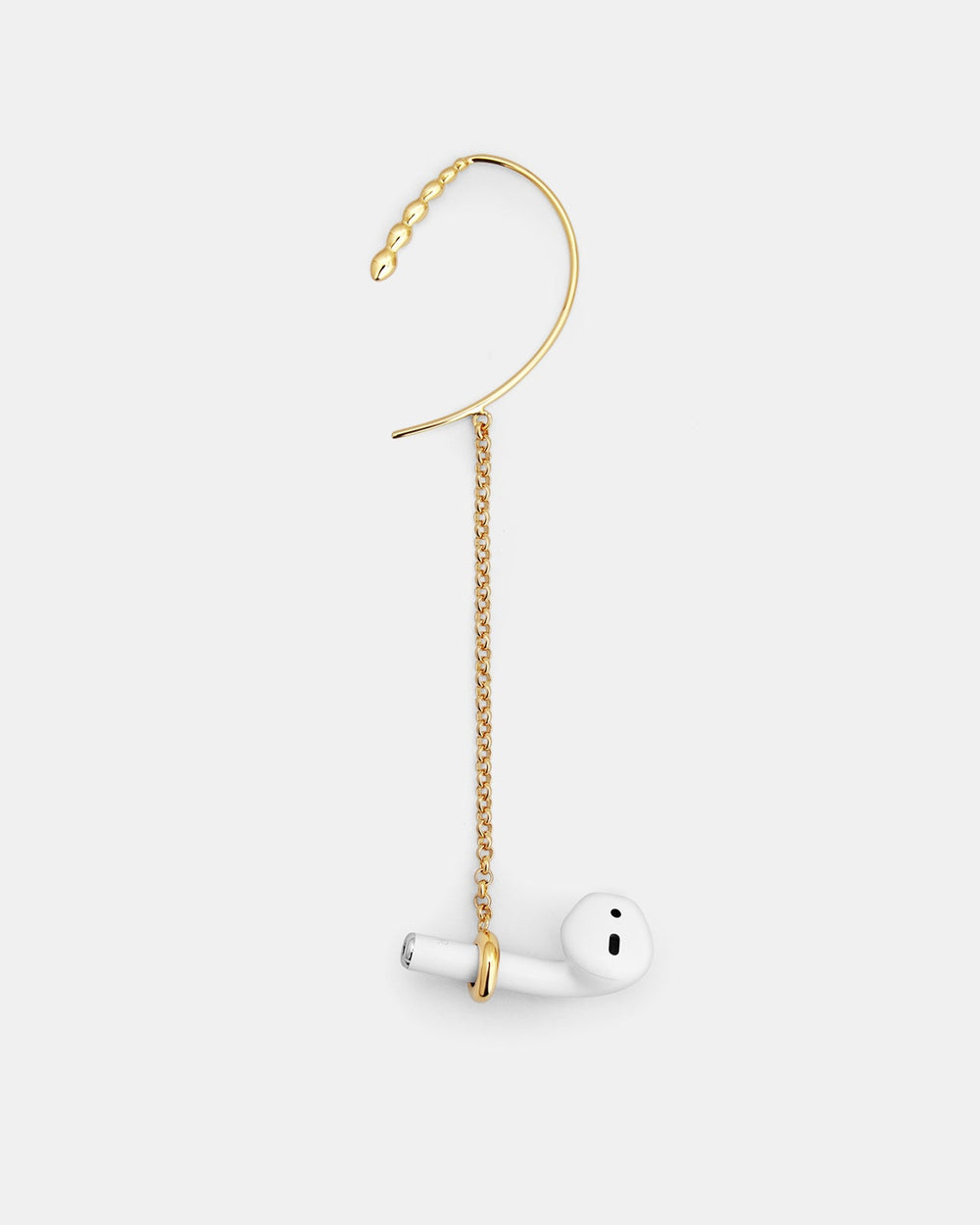 The Memories Pod Cuff In Gold Vermeil