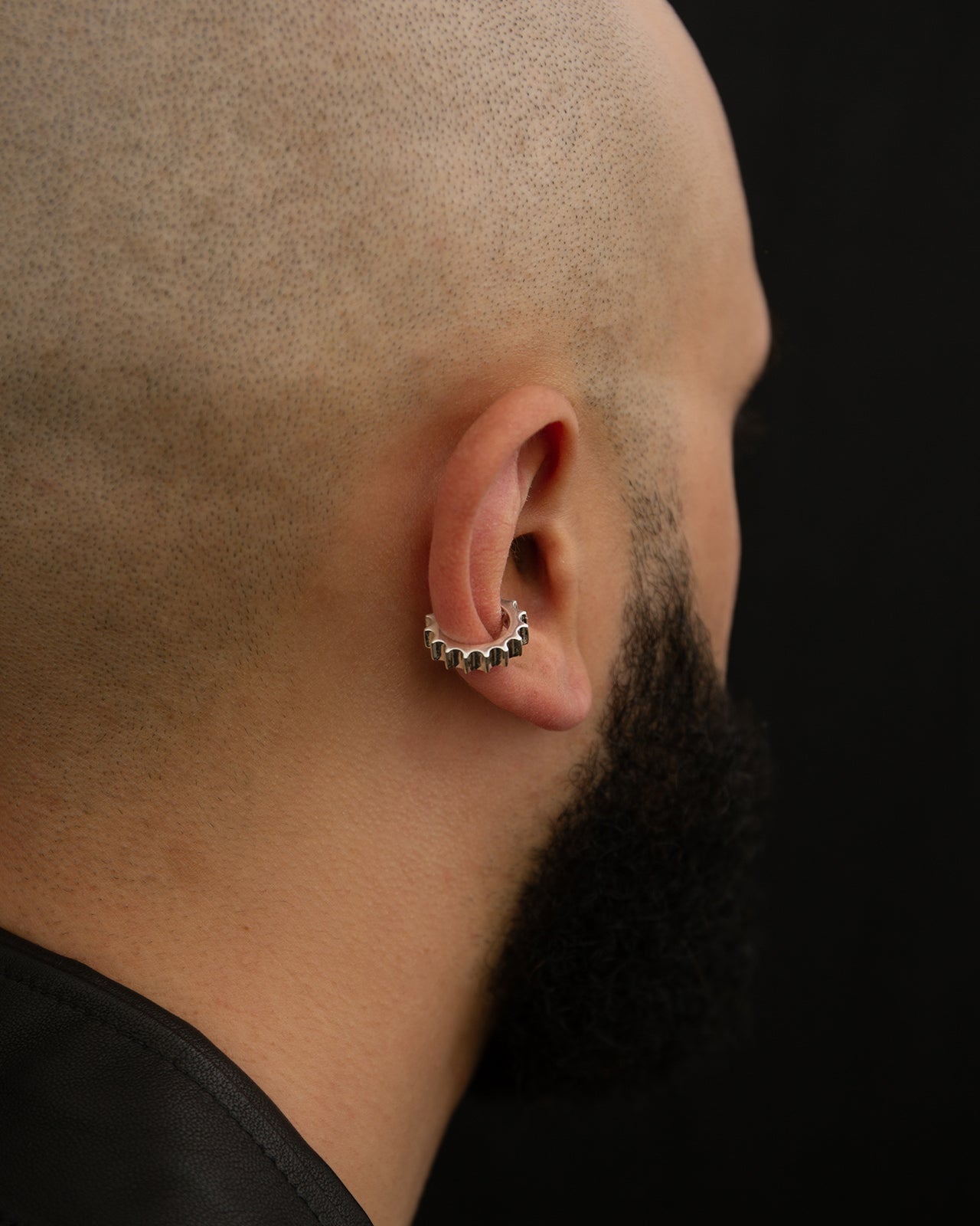 Column Drum Ear Cuff